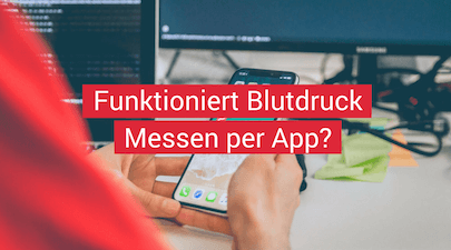 Blutdruck messer per App - Titelbild